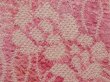 Photo4: 6702T05z440 Vintage Japanese Kimono Silk SHIBORI HAORI Flower Pink (4)