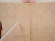 Photo8: 6702T05z440 Vintage Japanese Kimono Silk SHIBORI HAORI Flower Pink (8)
