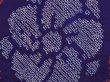 Photo4: 6702T04z380 Antique Japanese Kimono Silk SHIBORI HAORI Plum blossom (4)