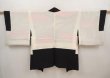 Photo6: 6702T08z510 Vintage Japanese Kimono Silk HAORI Folding fan Black (6)
