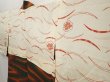 Photo7: 6702T01z540 Vintage Japanese Kimono Silk HAORI  Dull green (7)