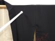 Photo7: 6702T03z560 Vintage Japanese Kimono Silk HAORI Wave Black (7)