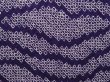 Photo4: 6702T10z400 Vintage Japanese Kimono Silk SHIBORI HAORI  Dark lavender (4)