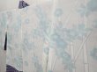 Photo7: 6702T10z400 Vintage Japanese Kimono Silk SHIBORI HAORI  Dark lavender (7)