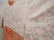 Photo7: 6702T11z500 Vintage Japanese Kimono Silk HAORI  Dark coral (7)