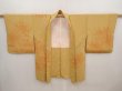 Photo5: 6703T01z610 Vintage Japanese Kimono Silk HAORI Chrysanthemum (5)