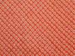 Photo4: 6703T08z450 Vintage Japanese Kimono Silk SHIBORI HAORI  Dark salmon (4)