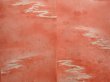 Photo3: 6703T10z610 Vintage Japanese Kimono Silk HAORI Flowers Coral pink (3)