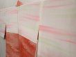Photo7: 6703T10z610 Vintage Japanese Kimono Silk HAORI Flowers Coral pink (7)