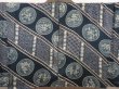 Photo3: 6703T12z480 Vintage Japanese Kimono Silk Men's HAORI  Brown-Gray (3)