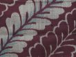 Photo4: 6704T01z440 Antique Japanese Kimono Silk HAORI Wisteria Grape (4)