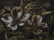 Photo4: 6704T02z530 Vintage Japanese Kimono Silk HAORI Flower Black (4)