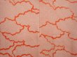 Photo3: 6704T03z580 Vintage Japanese Kimono Silk SHIBORI HAORI Cloud Peach (3)