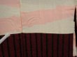 Photo8: 6704T05z550 Vintage Japanese Kimono Silk SHIBORI HAORI  Dark red (8)