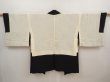 Photo6: 6704T06z590 Vintage Japanese Kimono Silk HAORI Bird Black (6)