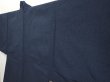 Photo5: 6704T10z660 Vintage Japanese Kimono Silk Men's HAORI  Navy-Gray (5)