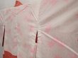 Photo7: 6708T01z420 Vintage Japanese Kimono Silk SHIBORI HAORI Wave Dark red (7)