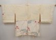 Photo6: 6708T03z580 Vintage Japanese Kimono Silk HAORI Plum blossom Off-white (6)