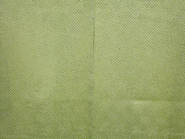 Photo3: 6708T04z450 Vintage Japanese Kimono Silk SHIBORI HAORI  Yellow green (3)
