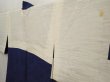 Photo8: 6708T07z450 Vintage Japanese Kimono Silk HAORI Trees Navy (8)
