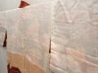 Photo7: 6708T09z580 Vintage Japanese Kimono Silk HAORI Flower Brown (7)
