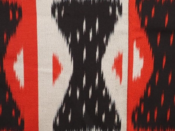Photo6: 6708T12z850 Vintage Japanese Kimono Silk OMESHI KOMON  Dark red (6)