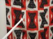 Photo7: 6708T12z850 Vintage Japanese Kimono Silk OMESHI KOMON  Dark red (7)