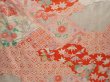 Photo8: 6708T14z1290 Vintage Japanese Kimono Silk FURISODE Flowers Pink (8)
