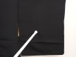Photo5: 6709T05z560 Vintage Japanese Kimono Silk HAORI Nandin Black (5)