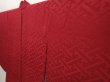 Photo2: 6709T06z470 Vintage Japanese Kimono Silk HAORI Sayagata Wine red (2)