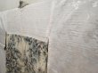 Photo7: 6709T08z370 Vintage Japanese Kimono Silk HAORI Flower Sand beige (7)