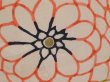 Photo4: 6709T09z470 Vintage Japanese Kimono Silk HAORI Flower Off-white (4)