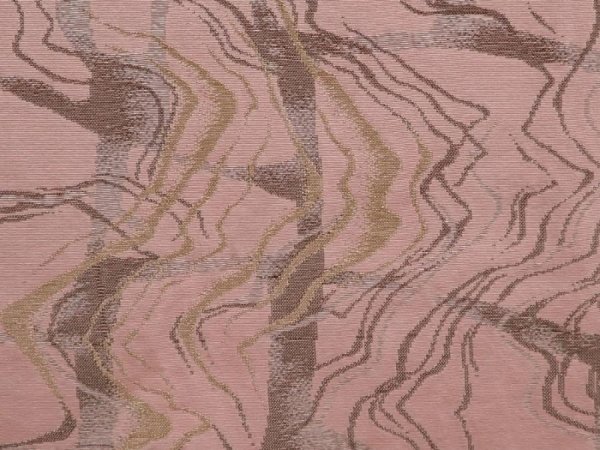 Photo4: 6710T09z840 Vintage Japanese Kimono Silk HAORI  Pink (4)