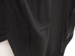 Photo3: 6710T12z670  Japanese Kimono Silk See through KUROMONTSUKI Plain Black (3)