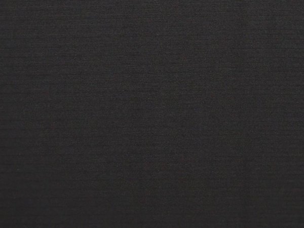 Photo6: 6710T12z670  Japanese Kimono Silk See through KUROMONTSUKI Plain Black (6)