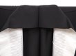 Photo8: 6710T12z670  Japanese Kimono Silk See through KUROMONTSUKI Plain Black (8)