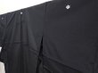 Photo2: 6710T13z530  Japanese Kimono Synthetic See through KUROMONTSUKI Black (2)