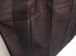 Photo3: 6710T14z390 Vintage Japanese Kimono Silk See through KOMON  Black (3)