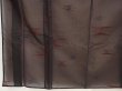 Photo4: 6710T14z390 Vintage Japanese Kimono Silk See through KOMON  Black (4)
