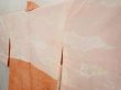 Photo7: 6710T03z580 Vintage Japanese Kimono Silk HAORI Flower Dark coral (7)