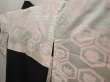 Photo8: 6713T01z670 Vintage Japanese Kimono Silk HAORI Trees Black (8)