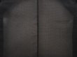 Photo3: 6713T02z250 Vintage Japanese Kimono Silk See through HAORI Plain Black (3)
