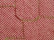 Photo4: 6713T10z480 Vintage Japanese Kimono Silk SHIBORI HAORI  Wine red (4)