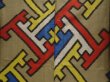 Photo5: 6714T04z590 Vintage Japanese Kimono Silk MEISEN KOMON Olive brown (5)