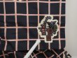 Photo7: 6714T12z680 Vintage Japanese Kimono Silk MEISEN KOMON Black (7)