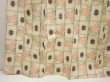 Photo4: 6714T13z800 Vintage Japanese Kimono Silk TSUMUGI Flower Light cream (4)