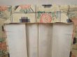 Photo7: 6714T13z800 Vintage Japanese Kimono Silk TSUMUGI Flower Light cream (7)