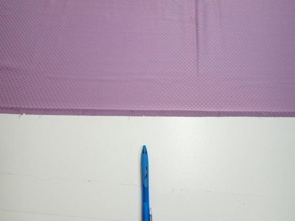 Photo6: 3M05z90  Japanese Kimono Silk  FABRIC  Purple-Pink 69.7x14.8 (6)