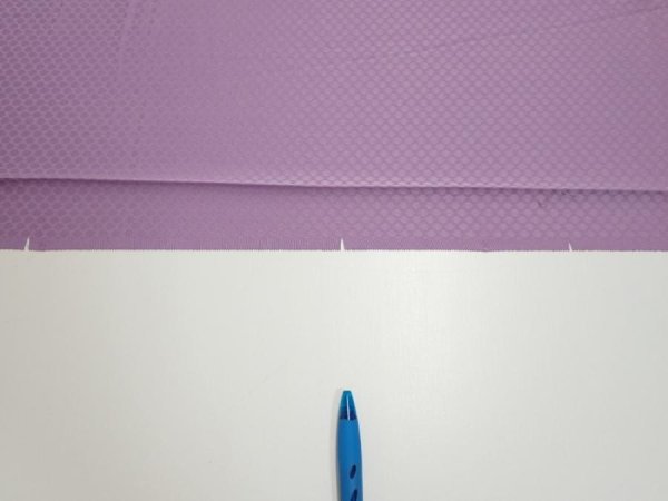 Photo7: 3M07z50  Japanese Kimono Silk  FABRIC Pine Purple-Pink 64.6x7.5 (7)