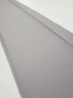 Photo1: 3M07z40  Japanese Kimono Silk  FABRIC  Gray 63.8x7.7 (1)